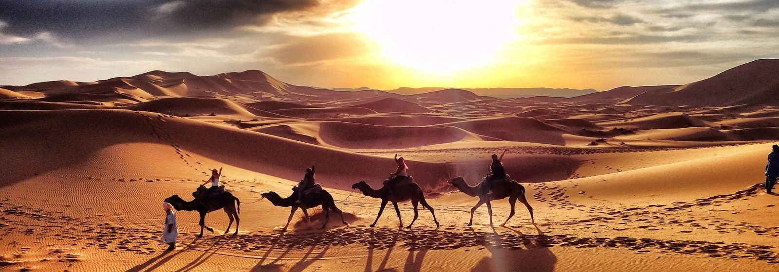 Paseo en Camello en el desierto de Merzouga