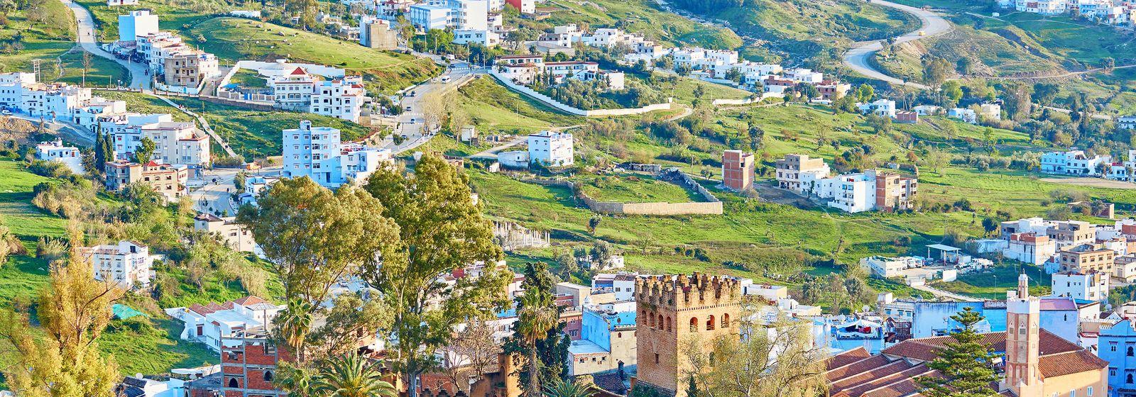 Chaouen in the mountains of Rif